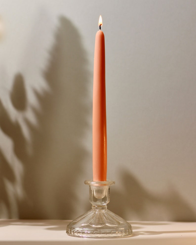 Perfect Pastel Taper Candles- Pack of 6 - Dinner Candles - Pillar Candles - Tall Candles - Modern Candles