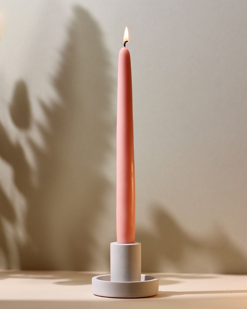 Perfect Pastel Taper Candles- Pack of 6 - Dinner Candles - Pillar Candles - Tall Candles - Modern Candles