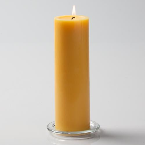 6-inch Pillar Candle - Paraffin Wax, Cotton Wick, Home Décor and Gift