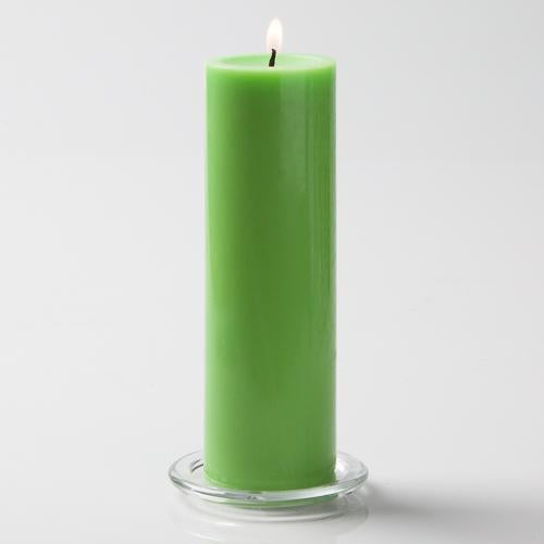 6-inch Pillar Candle - Paraffin Wax, Cotton Wick, Home Décor and Gift