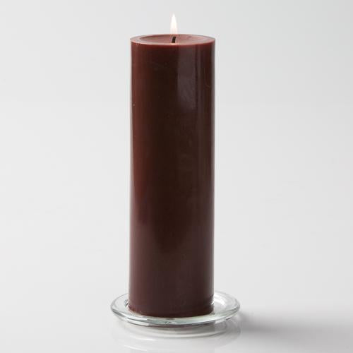 6-inch Pillar Candle - Paraffin Wax, Cotton Wick, Home Décor and Gift