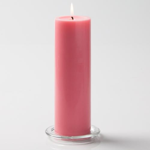 6-inch Pillar Candle - Paraffin Wax, Cotton Wick, Home Décor and Gift